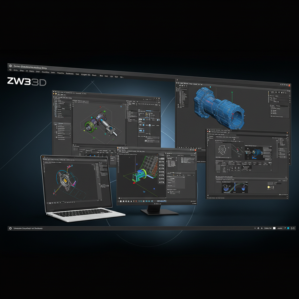 So sánh phần mềm ZW3D, SolidWorks, Inventor, NX